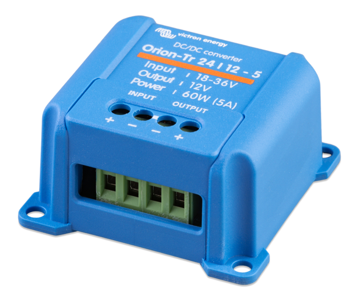 Victron Orion-Tr 24V to 12V - 60W 5A Non Isolated DC/DC Converter (SKU Part Number ORI241205200R)