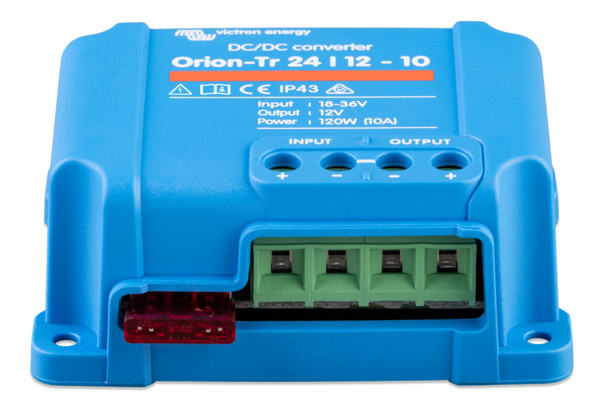 Victron Orion-Tr 24V to 12V - 120W 10A Non Isolated DC/DC Converter (SKU Part Number ORI241210200R)