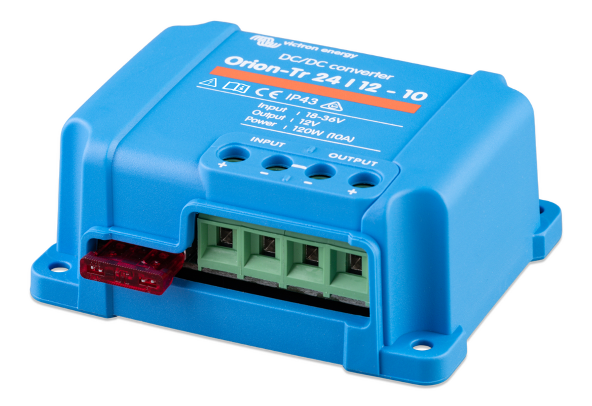Victron Orion-Tr 24V to 12V - 120W 10A Non Isolated DC/DC Converter (SKU Part Number ORI241210200R)