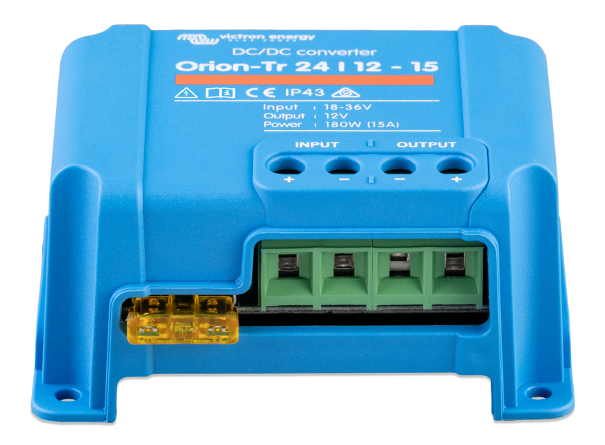 Victron Orion-Tr 24V to 12V - 180W 15A Non Isolated DC/DC Converter (SKU Part Number ORI241215200R)