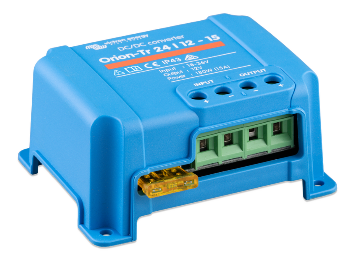 Victron Orion-Tr 24V to 12V - 180W 15A Non Isolated DC/DC Converter (SKU Part Number ORI241215200R)