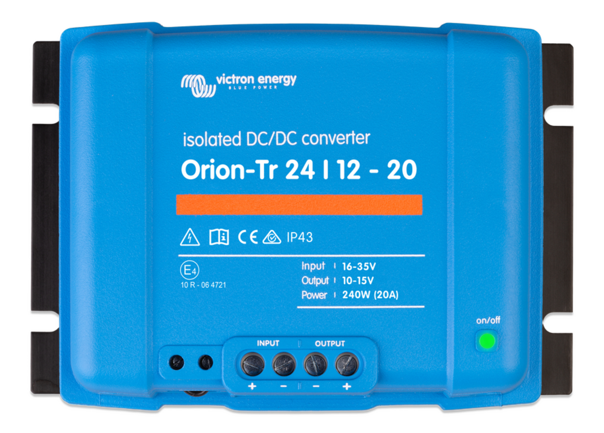Victron Orion-Tr 24V to 12V - 240W 20A Isolated DC-DC Converter (SKU Part Number ORI241224110)