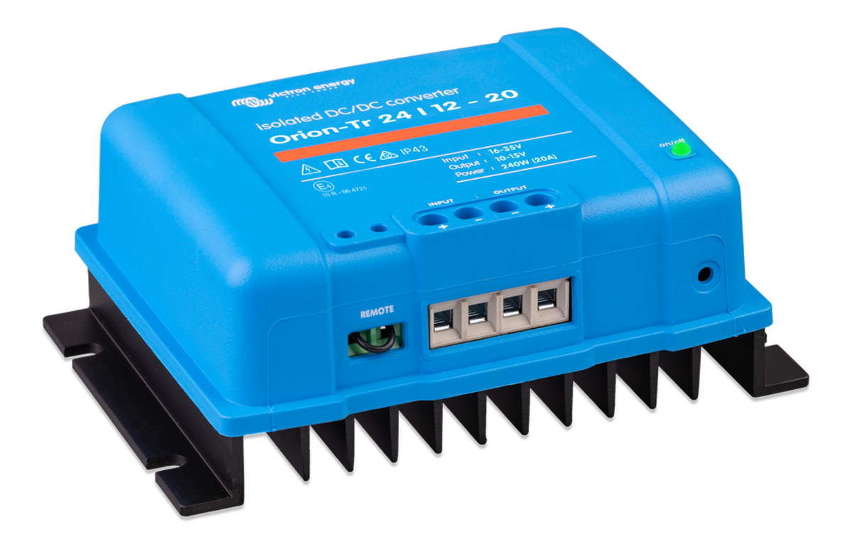 Victron Orion-Tr 24V to 12V - 240W 20A Isolated DC-DC Converter (SKU Part Number ORI241224110)