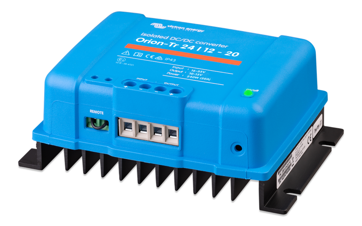 Victron Orion-Tr 24V to 12V - 240W 20A Isolated DC-DC Converter (SKU Part Number ORI241224110)
