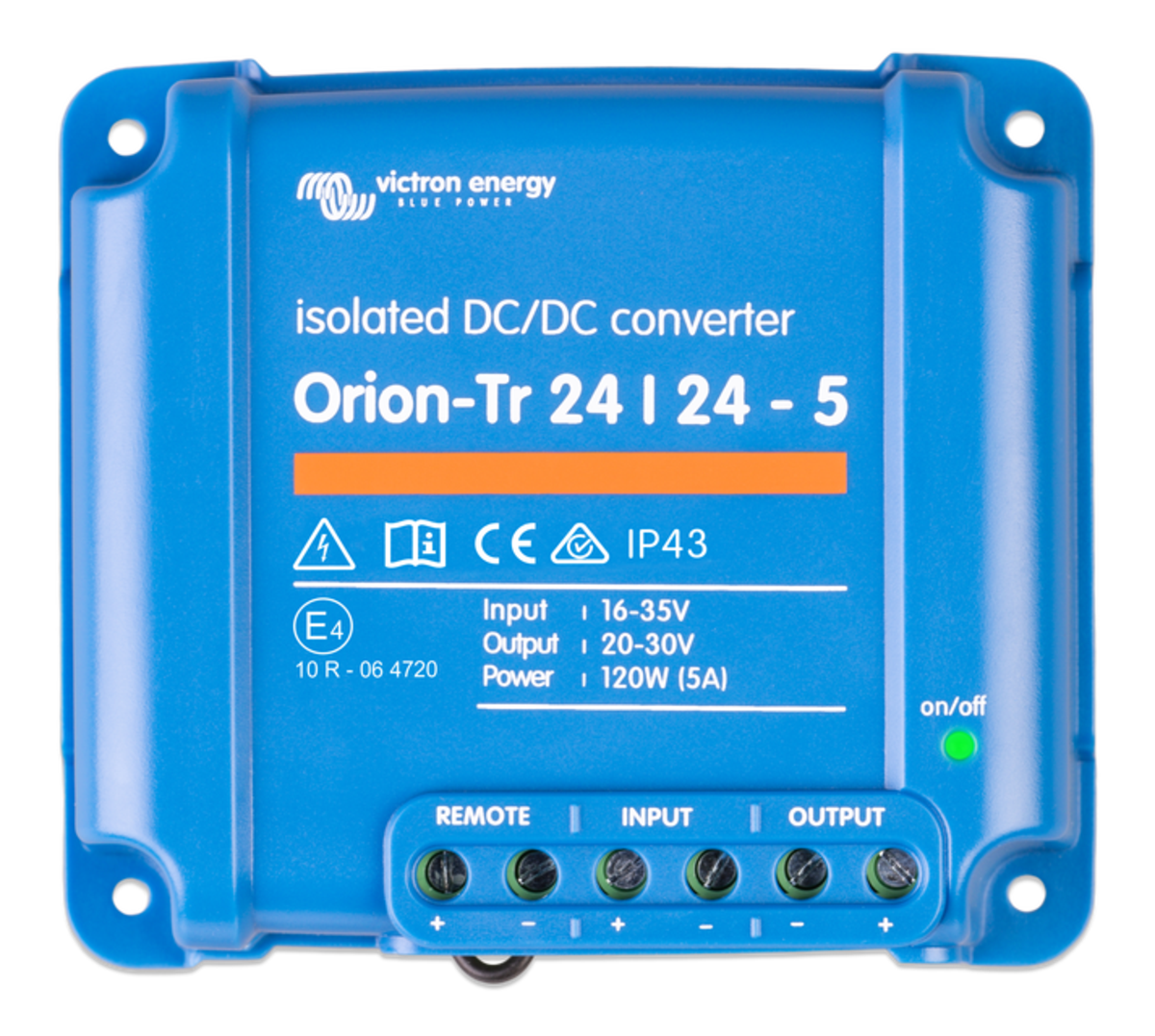 Victron Orion-Tr 24V to 24V - 120W 5A Isolated DC/DC Converter (SKU Part Number ORI242410110R)