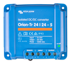 Victron Orion-Tr 24V to 24V - 120W 5A Isolated DC/DC Converter (SKU Part Number ORI242410110R)