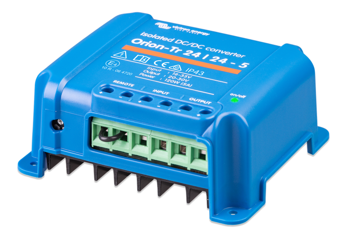 Victron Orion-Tr 24V to 24V - 120W 5A Isolated DC/DC Converter (SKU Part Number ORI242410110R)
