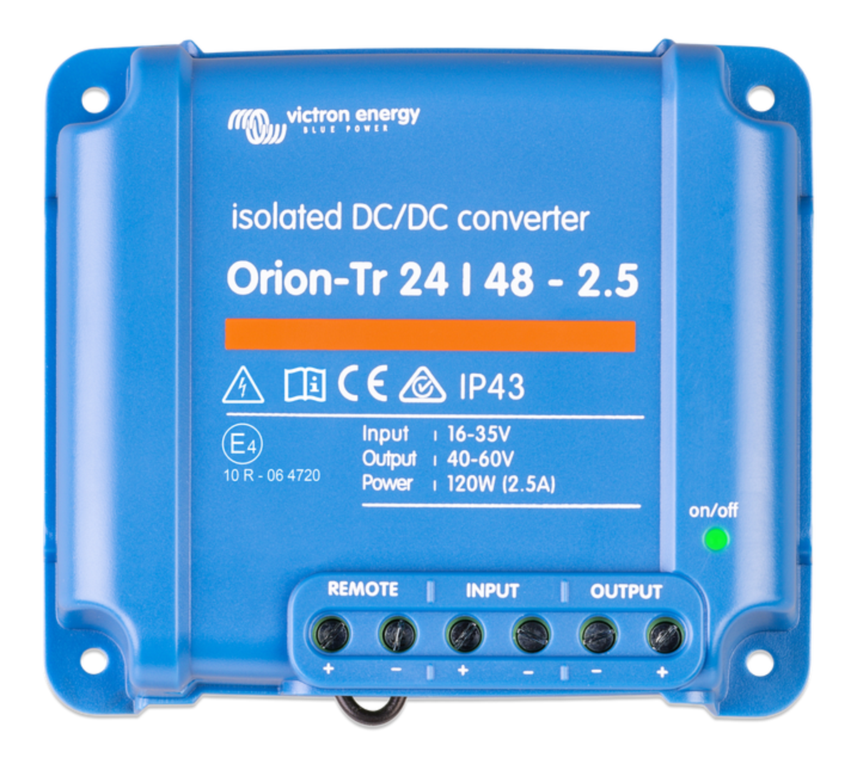 Victron Orion-Tr 24V to 48V - 120W 2.5A Isolated DC/DC Converter (SKU Part Number ORI244810110)
