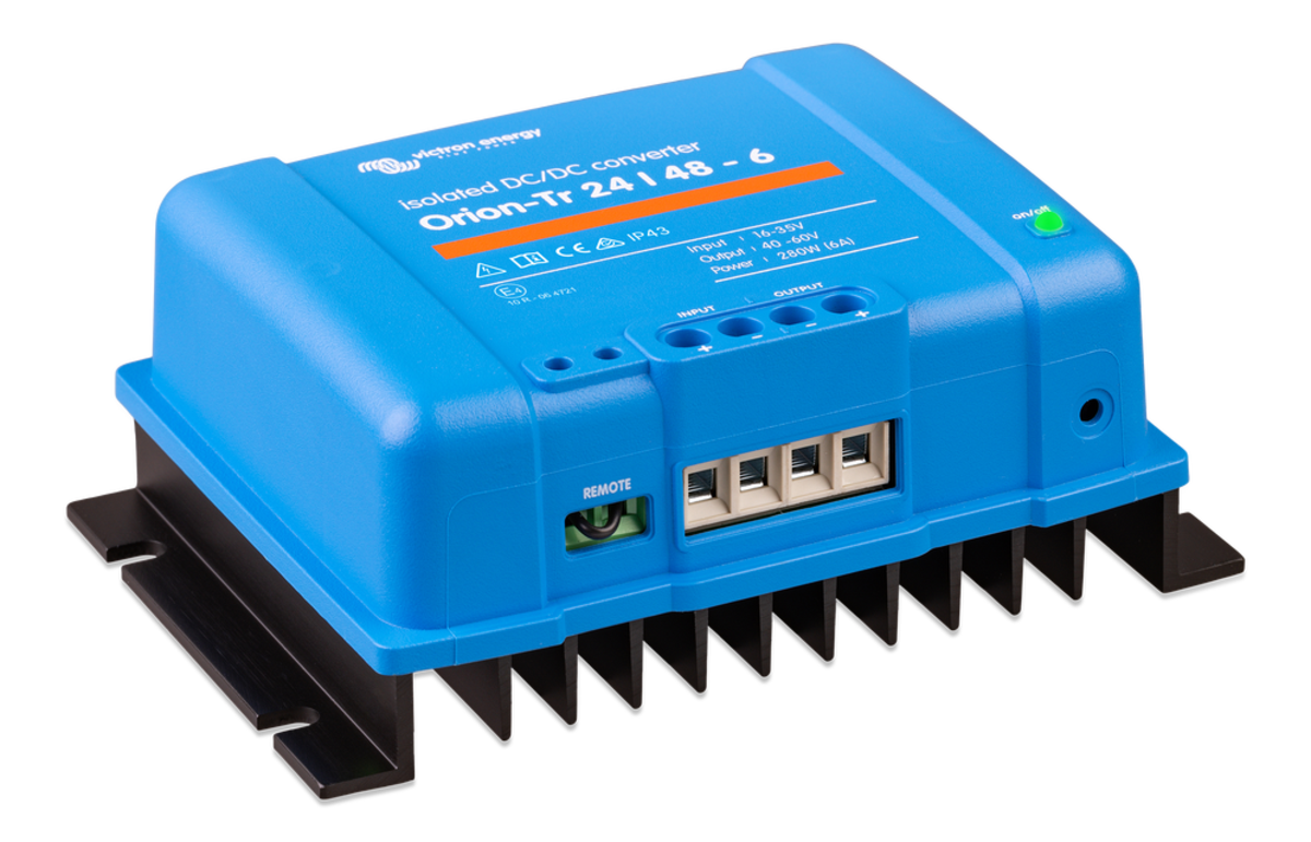 Victron Orion-Tr 24V to 48V - 280W 6A Isolated DC-DC Converter (SKU Part Number ORI244828110)