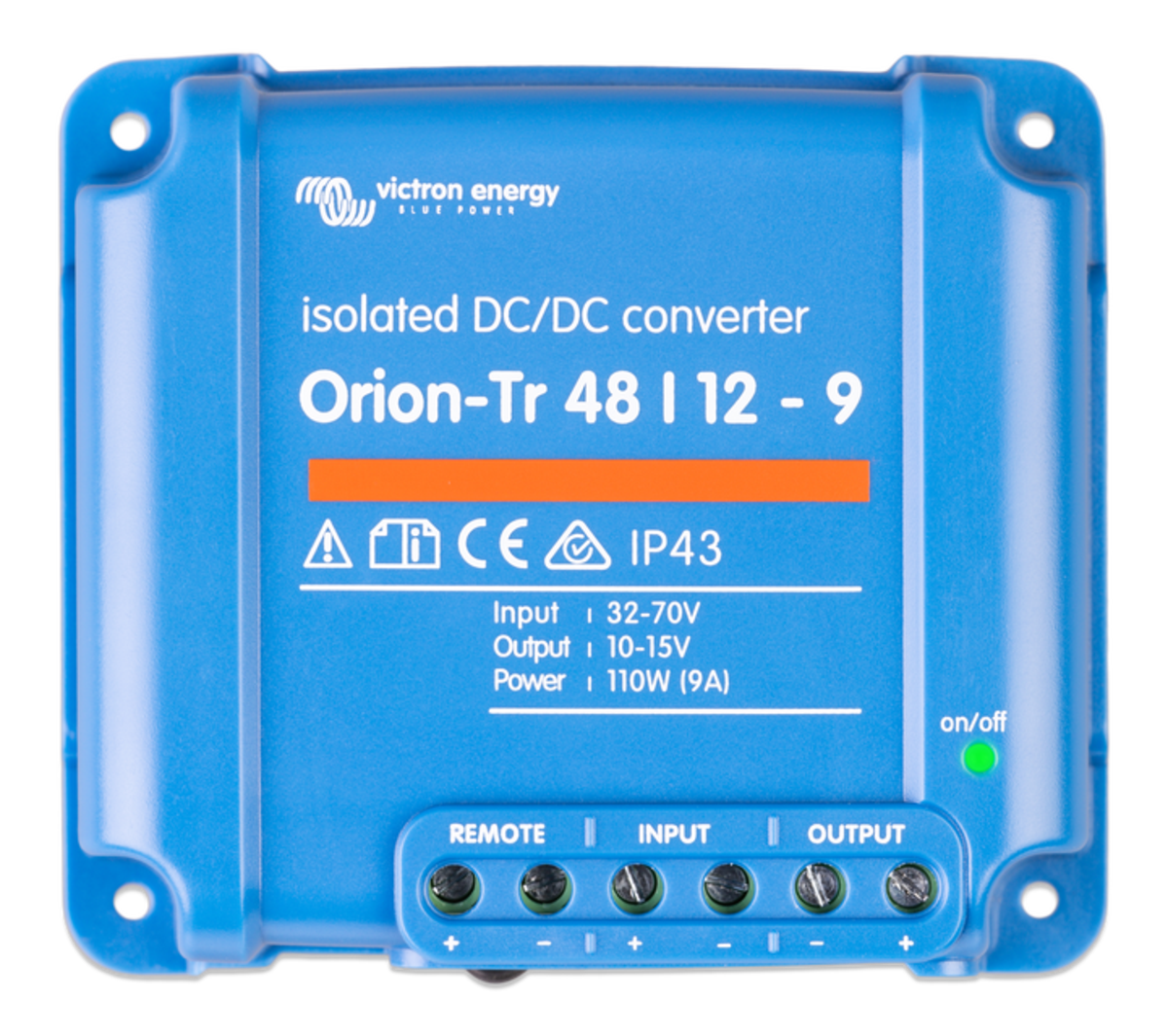 Victron Orion-Tr 48V to 12V - 110W 9A Isolated DC/DC Converter (SKU Part Number ORI481210110)