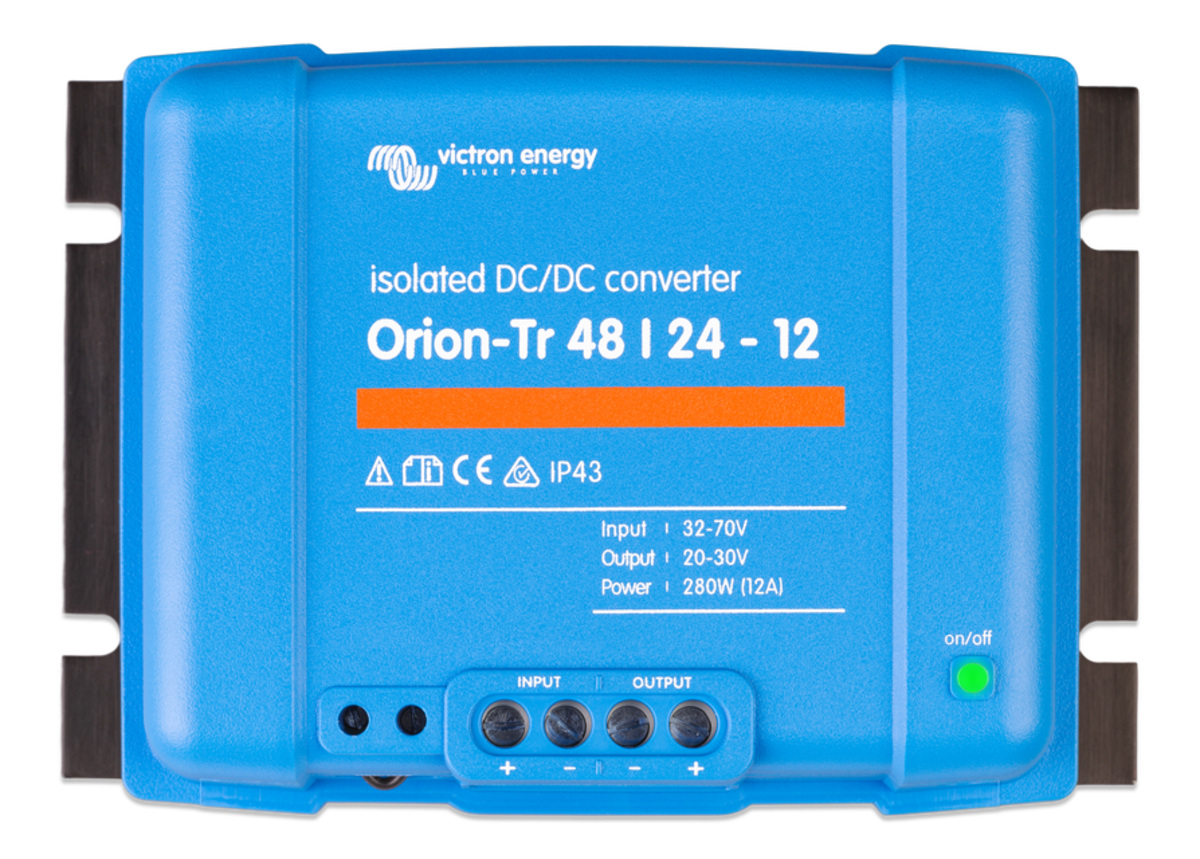 Victron Orion-Tr 48V to 24V - 280W 12A Isolated DC-DC Converter (SKU Part Number ORI482428110)