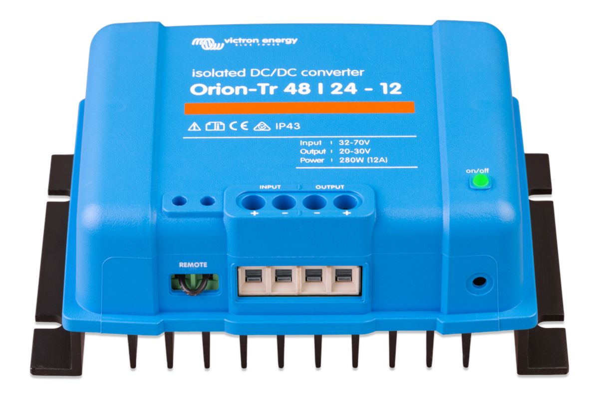 Victron Orion-Tr 48V to 24V - 280W 12A Isolated DC-DC Converter (SKU Part Number ORI482428110)