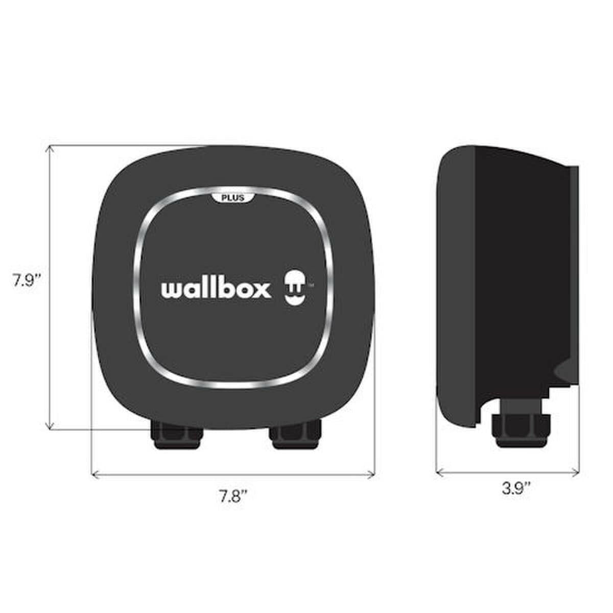 Wallbox PUP1-U-1-6-C-002 Pulsar Plus 48A, 240V (Level 2), 11.5kW, 25.