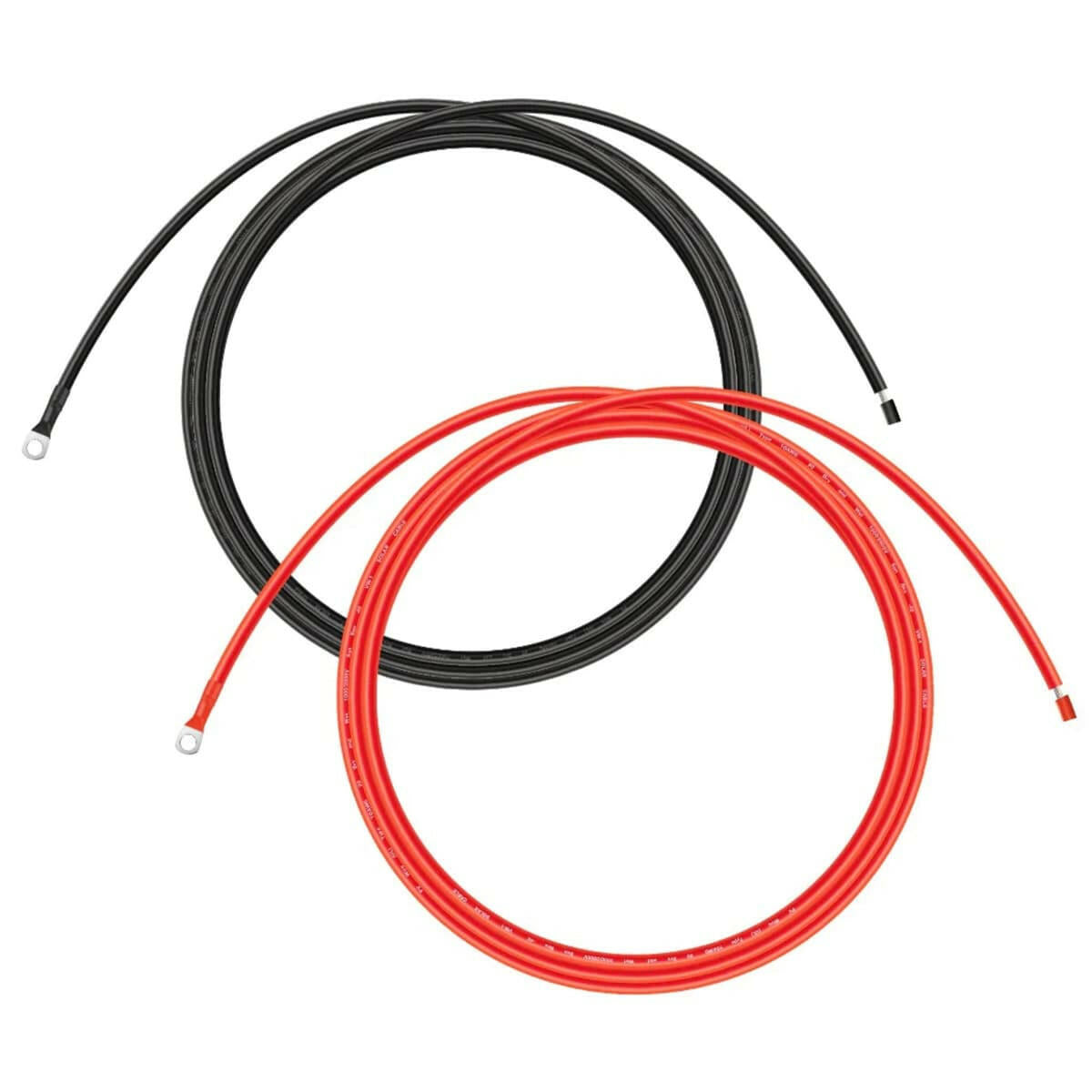 Rich Solar 8 Gauge 10 Feet Cable Connect Charge Controller to Battery.