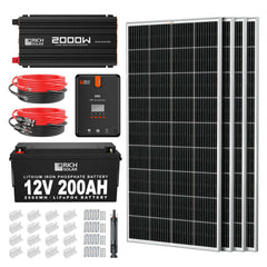 Rich Solar 800 Watt Complete Solar Kit