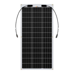 Rich Solar MEGA 100 FLEX | 100 Watt Monocrystalline Solar Panel | Best 12V Flexible Panel for VAN RVs and Off-Grid | High Efficiency.