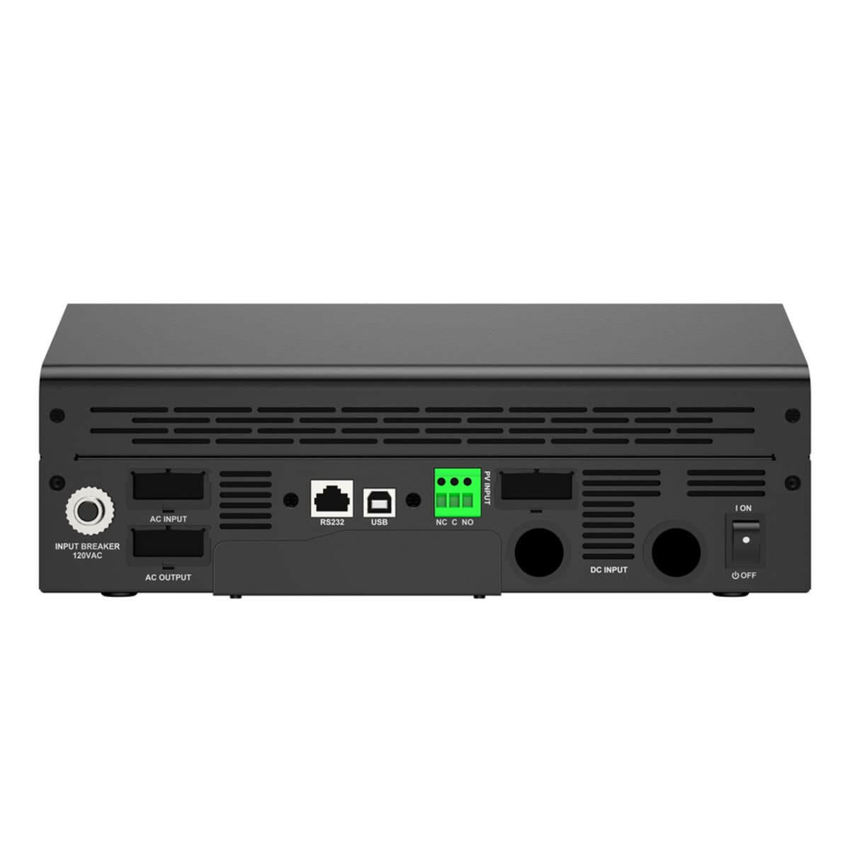 Rich Solar Hybrid Off-Grid Inverter | 2400W 24V 120A Output + 2.4kW Solar Input | 80A MPPT Charge Controller (Grid Feedback Optional).