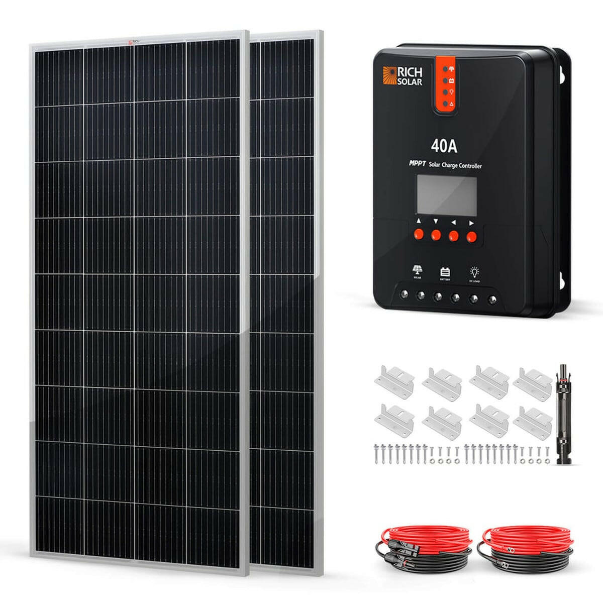 Rich Solar 400 Watt Solar Kit.