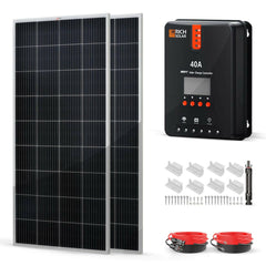Rich Solar 400 Watt Solar Kit.