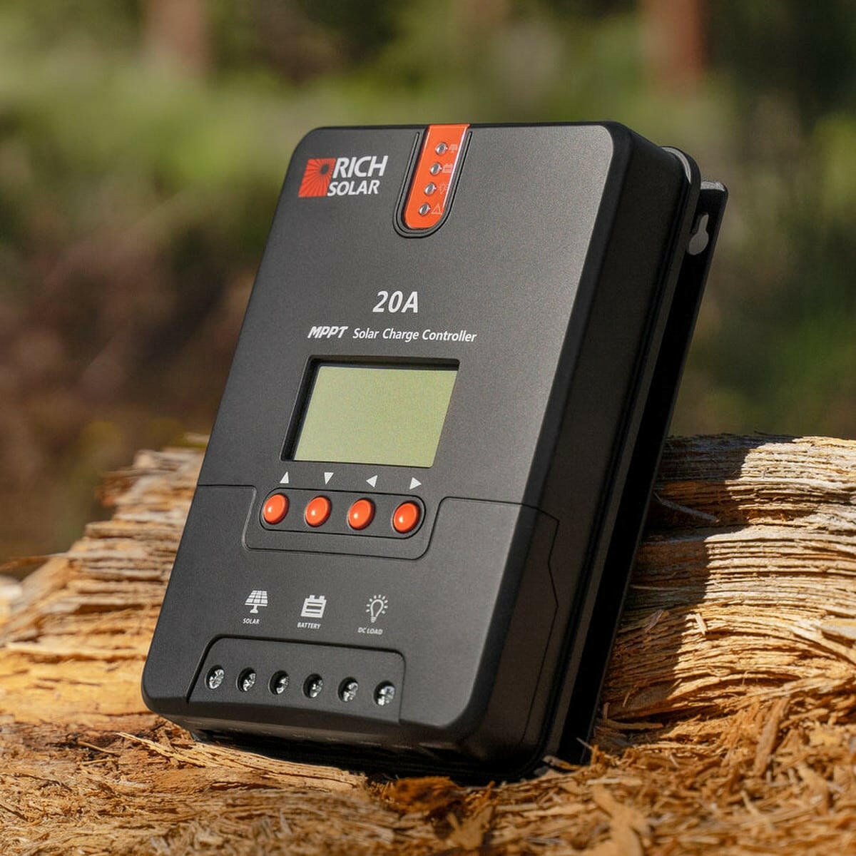 Rich Solar 20 Amp MPPT Solar Charge Controller.