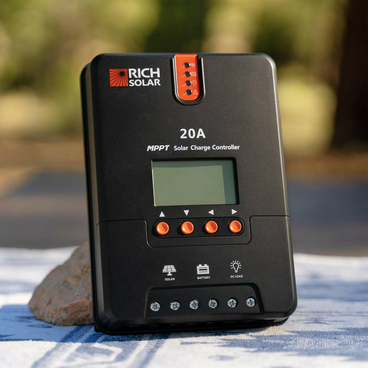 Rich Solar 20 Amp MPPT Solar Charge Controller.