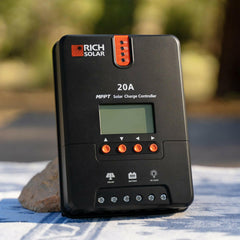 Rich Solar 20 Amp MPPT Solar Charge Controller.