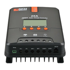 Rich Solar 20 Amp MPPT Solar Charge Controller.
