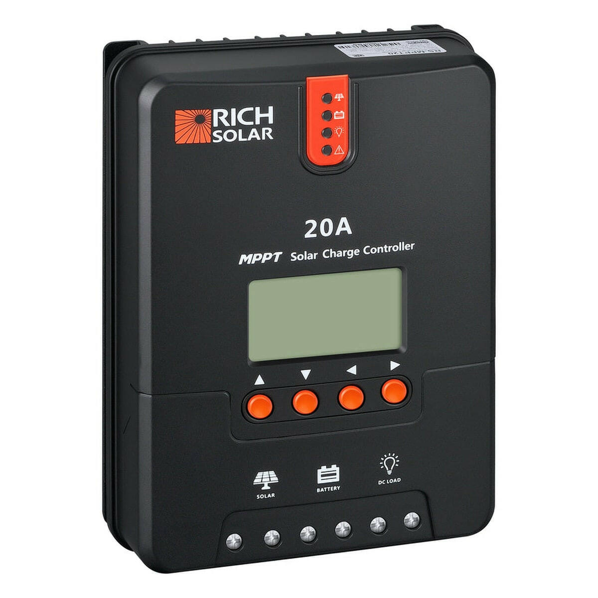 Rich Solar 20 Amp MPPT Solar Charge Controller.