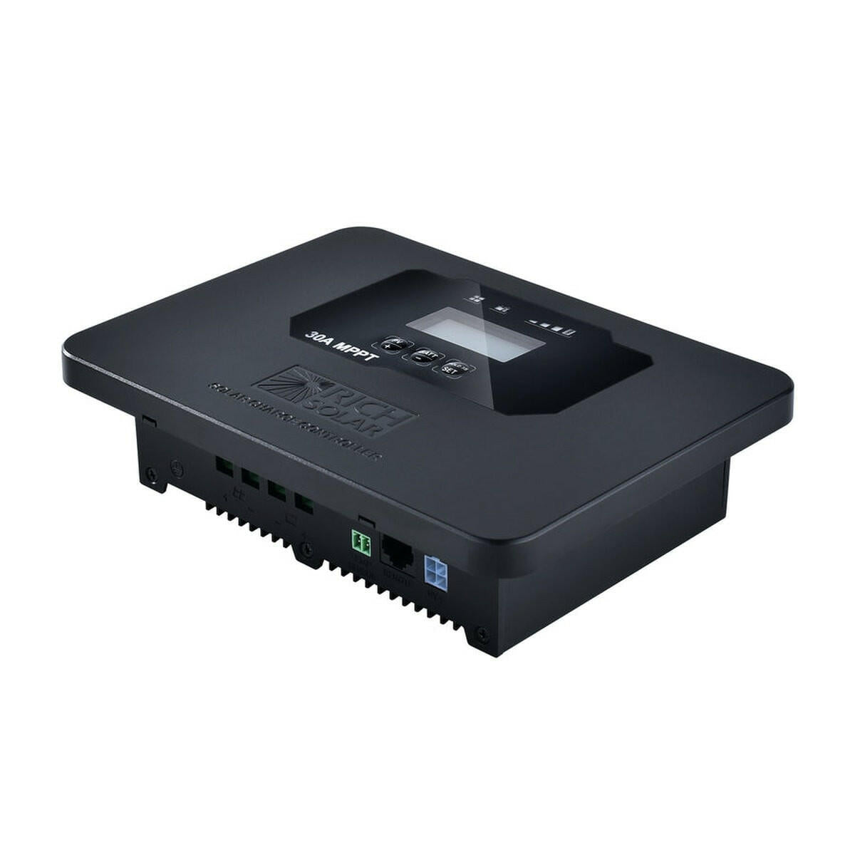 Rich Solar 30 Amp MPPT Flush Mount Solar Charge Controller.