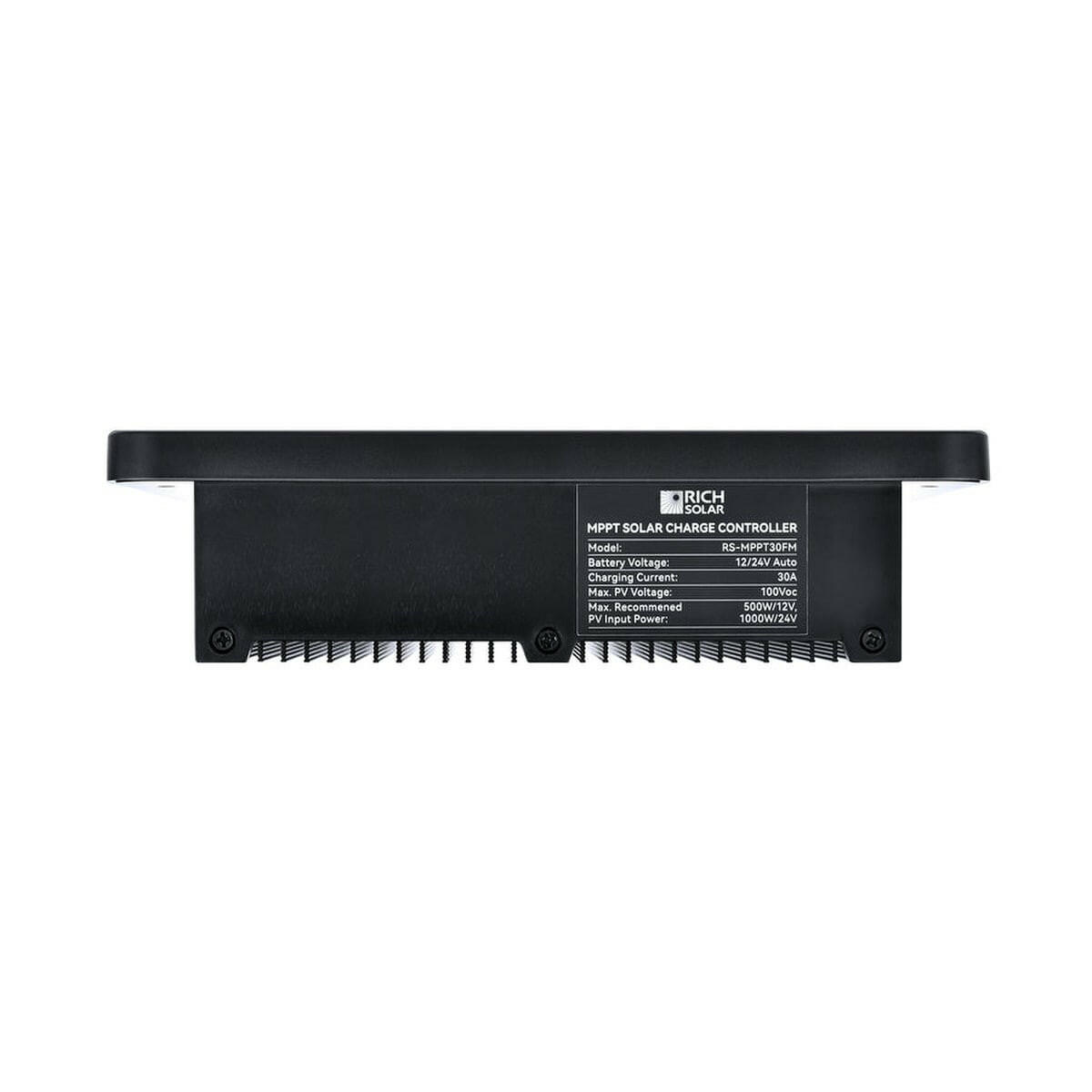 Rich Solar 30 Amp MPPT Flush Mount Solar Charge Controller.