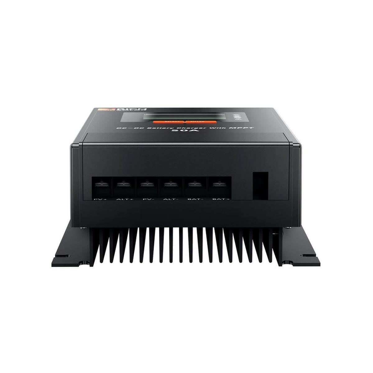 Rich Solar 50 A DC to DC Lithium Battery Alternator Charger with MPPT.