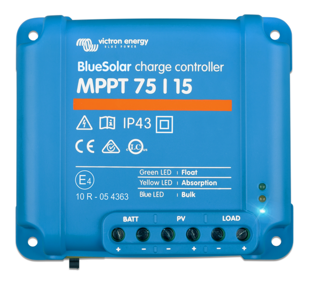 Victron Energy BlueSolar 75/15 MPPT Solar Charge Controller - Retail.
