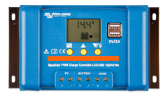 Victron Energy BlueSolar PWM-LCD&USB 12/24V-20A.