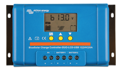 Victron Energy BlueSolar PWM DUO-LCD&USB 12/24V-20A.