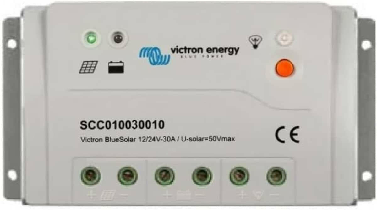 Victron Energy BlueSolar PWM-Pro Charge Controller 12/24V-30A.