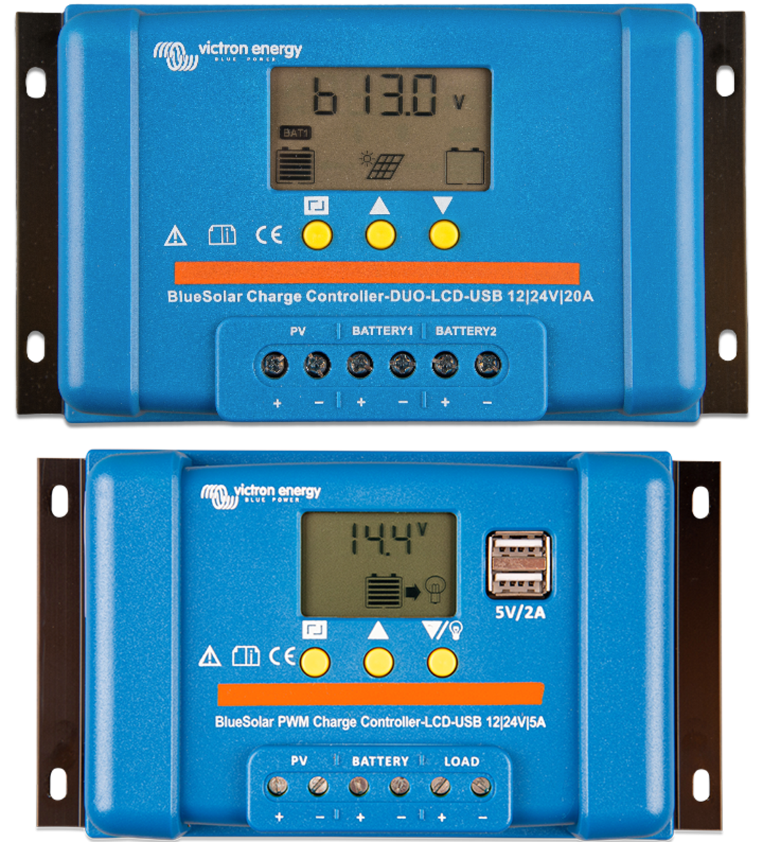 Victron Energy BlueSolar PWM-LCD&USB 48V-20A.