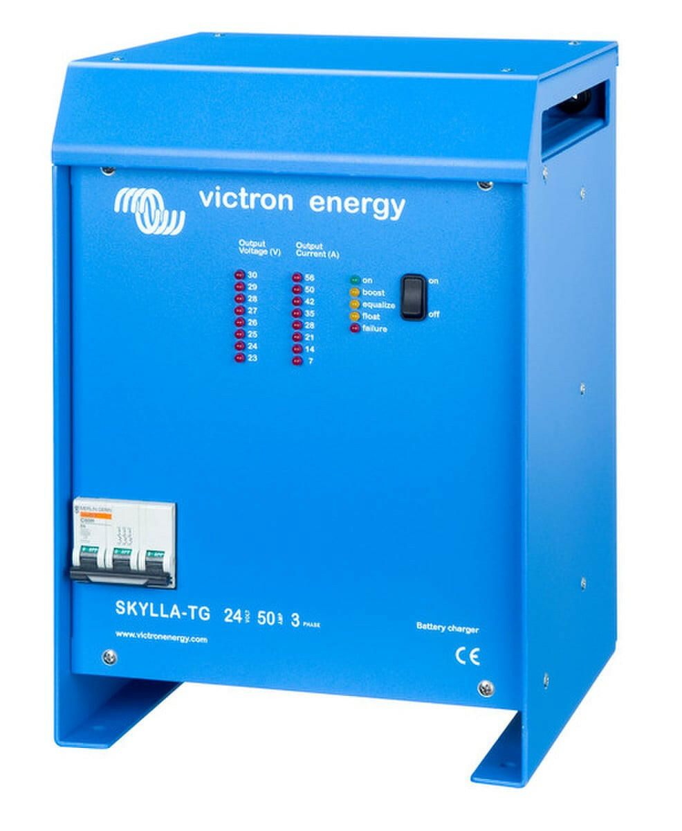 Victron Skylla TG Battery Charger (1+1) 24V -50A (SKU Part Number SDTG2400503)