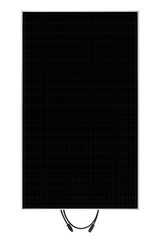 Solarever USA 470W All Black Bifacial Solar Panel – N-Type, Dual Glass, 96 Cells