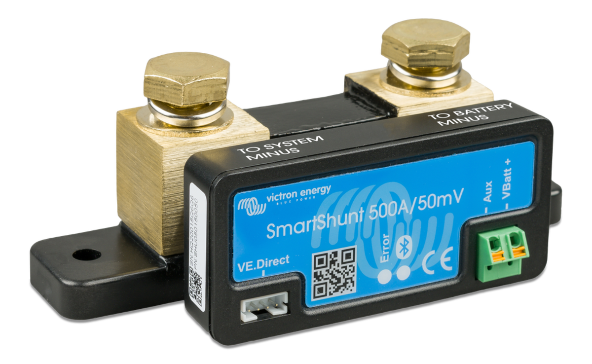 Victron SmartShunt 500A/50mV (SKU Part Number SHU050150050).