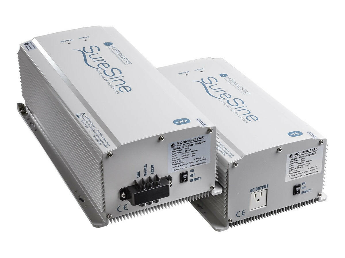 Morningstar Professional/SureSine 2500 48 V Pure Sine Wave Inverter with Hard-Wired AC Output