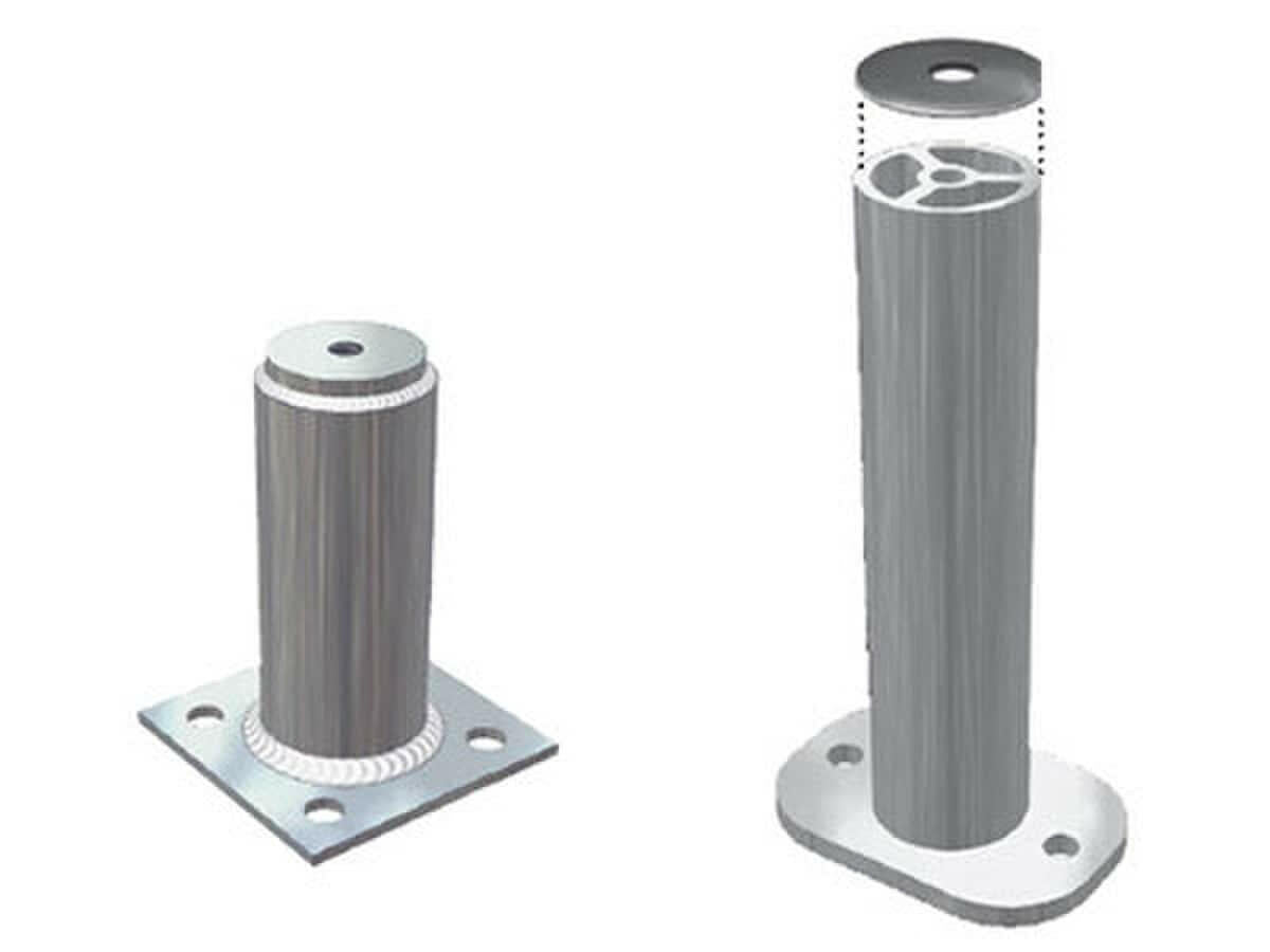 Unirac 6 in 2 Piece Flat-Top Stand-Off.