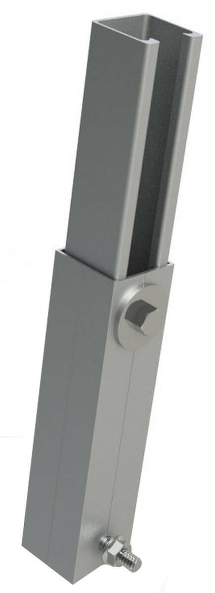 Unirac SolarMount 12 in Adjustable Tilt Leg.