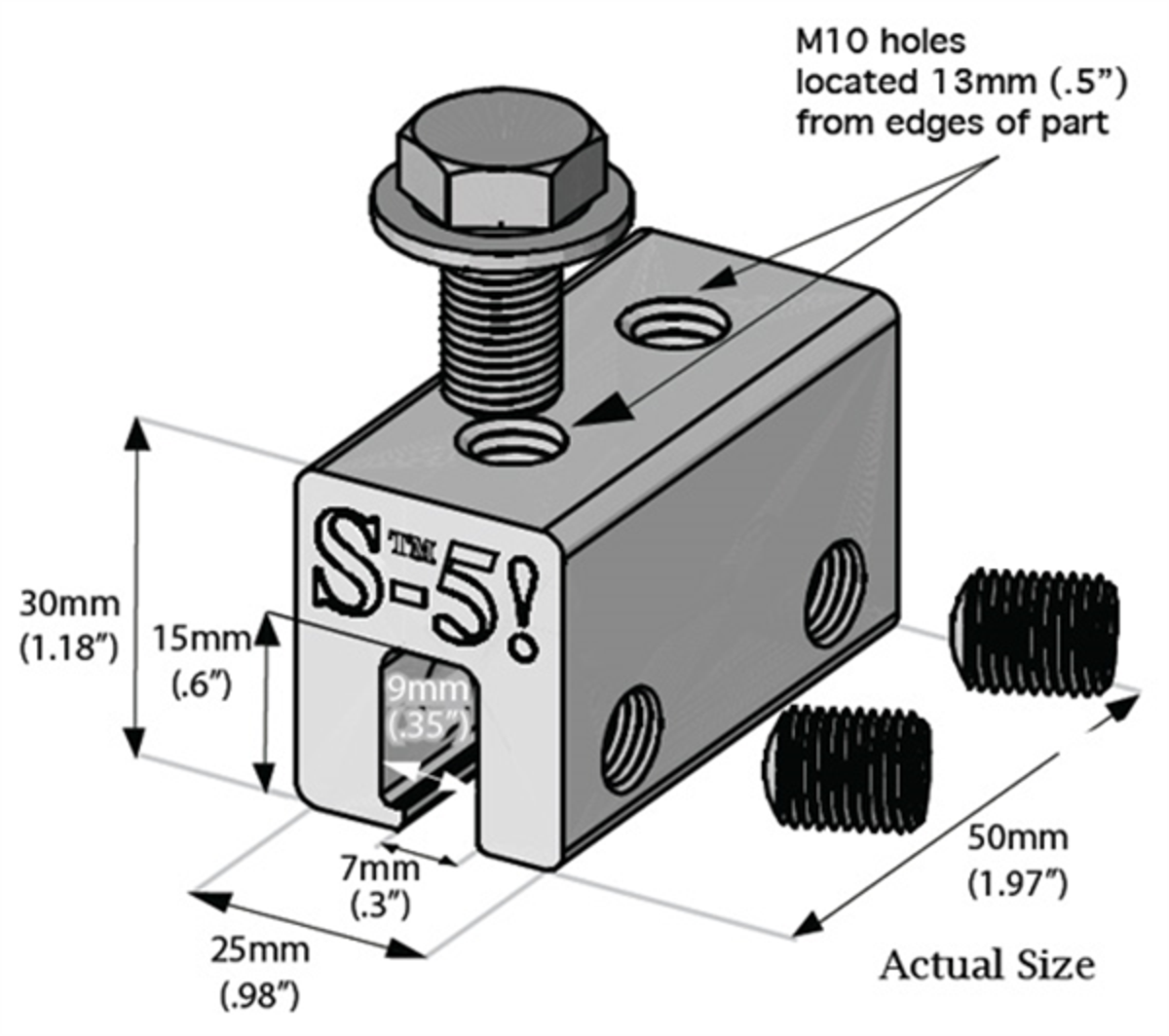 S-5! S-5-E Metal Roof Mounting Clamp.