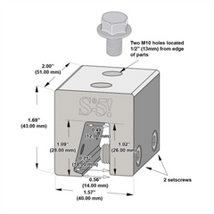 S-5! E Aluminum Metal Roof Mounting Clamp.