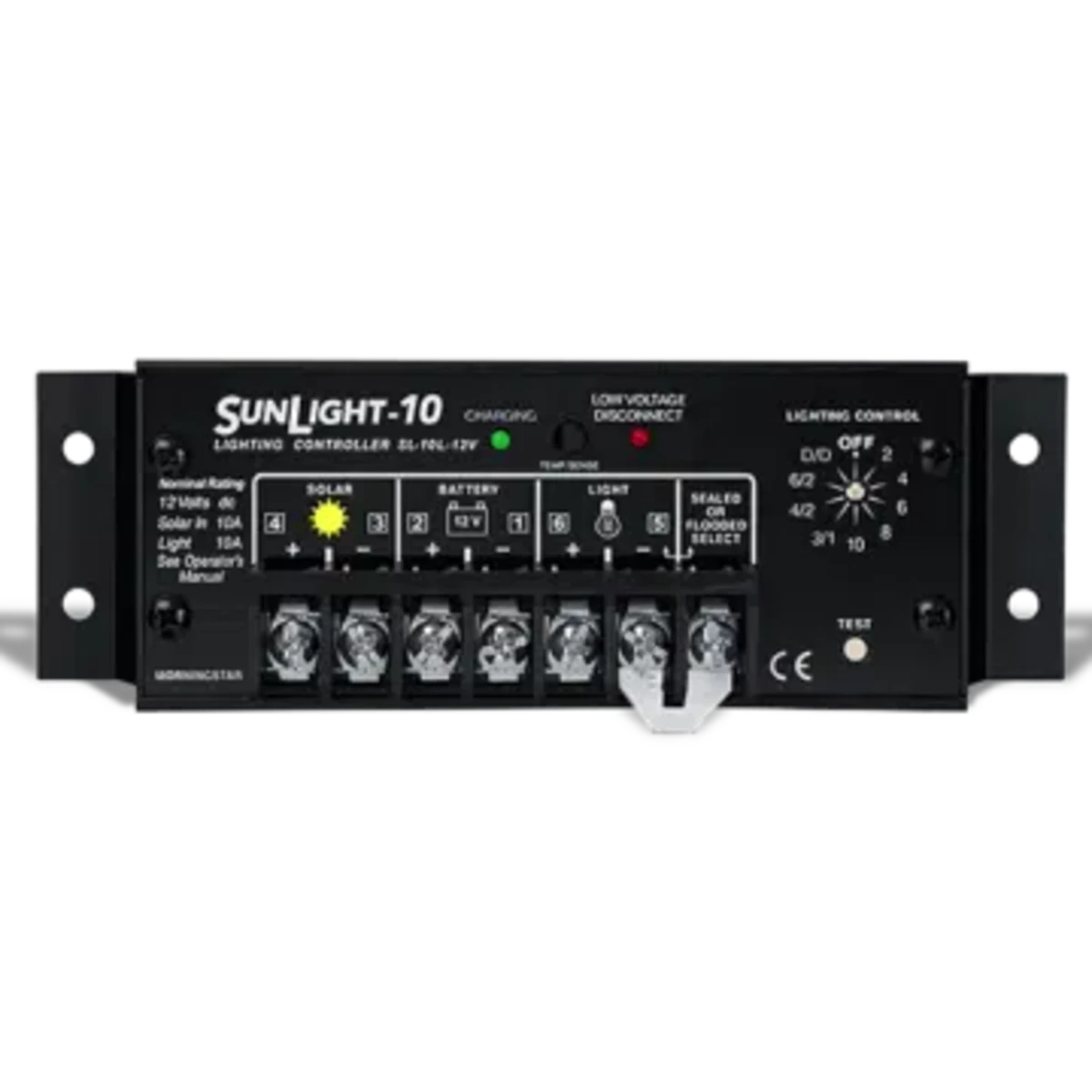 Morningstar SunLight SL-20L-12V PWM Charge Controller.