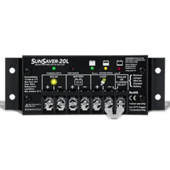 Morningstar SunSaver SS-10L-12V PWM Charge Controller.