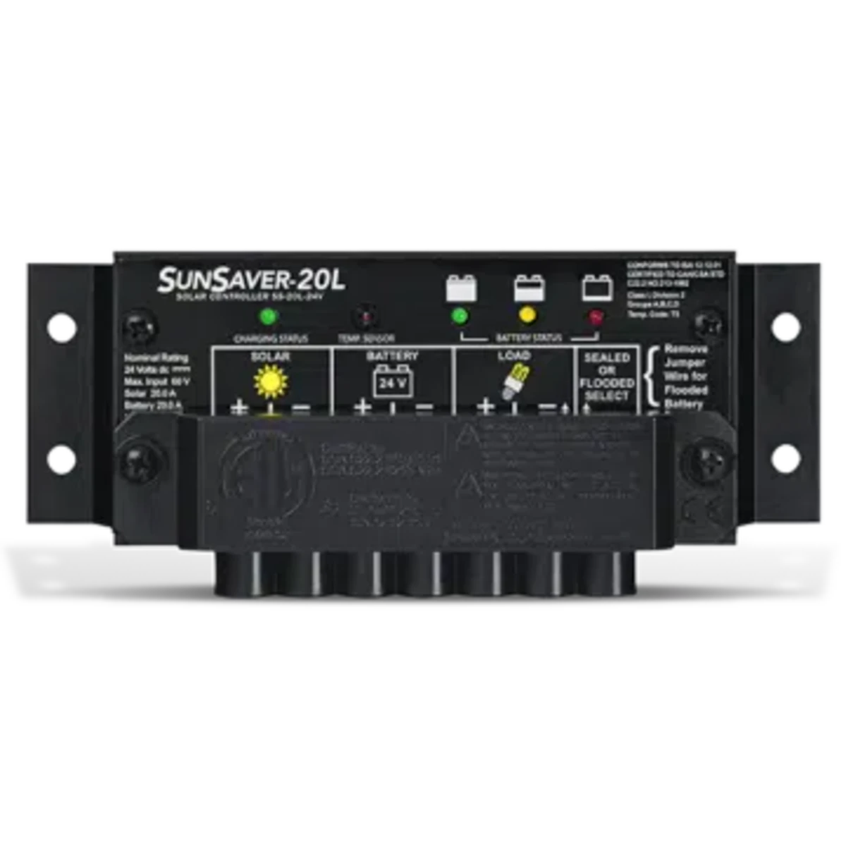 Morningstar SunSaver SS-20L-24V PWM Charge Controller.
