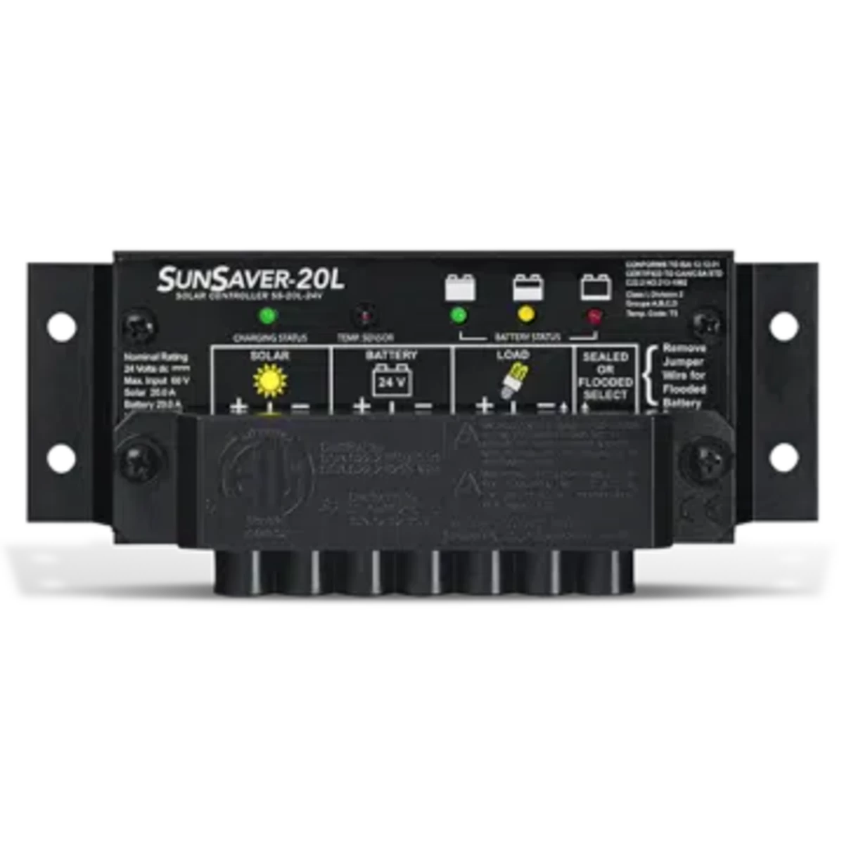 Morningstar SunSaver SS-6L-12V PWM Charge Controller.