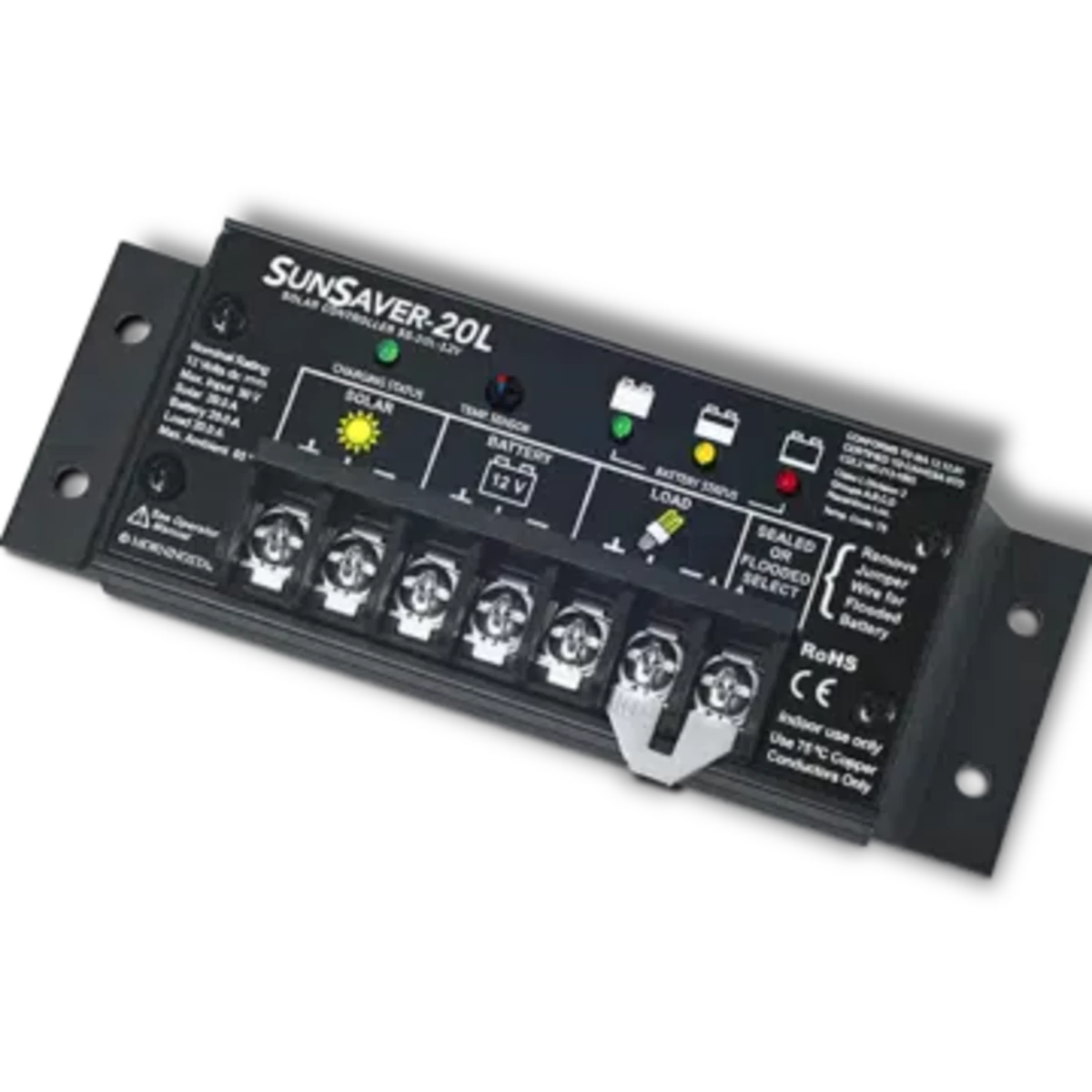 Morningstar SunSaver SS-6L-12V PWM Charge Controller.