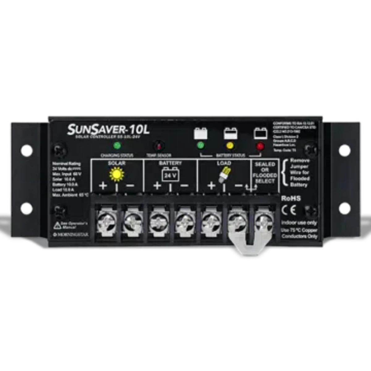 Morningstar SunSaver SS-6L-12V PWM Charge Controller.